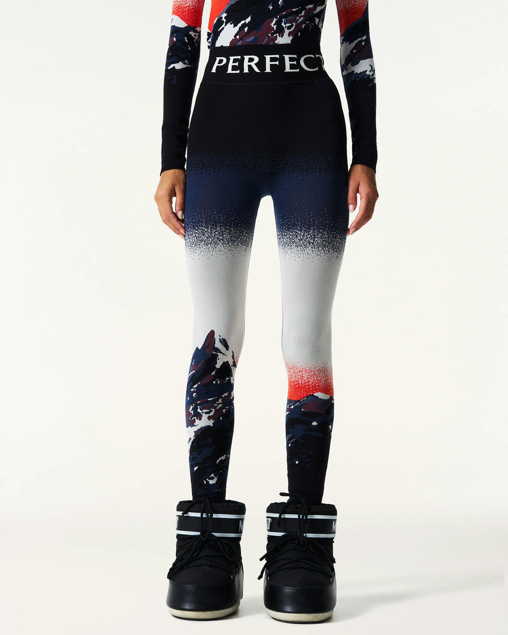 Navy & White