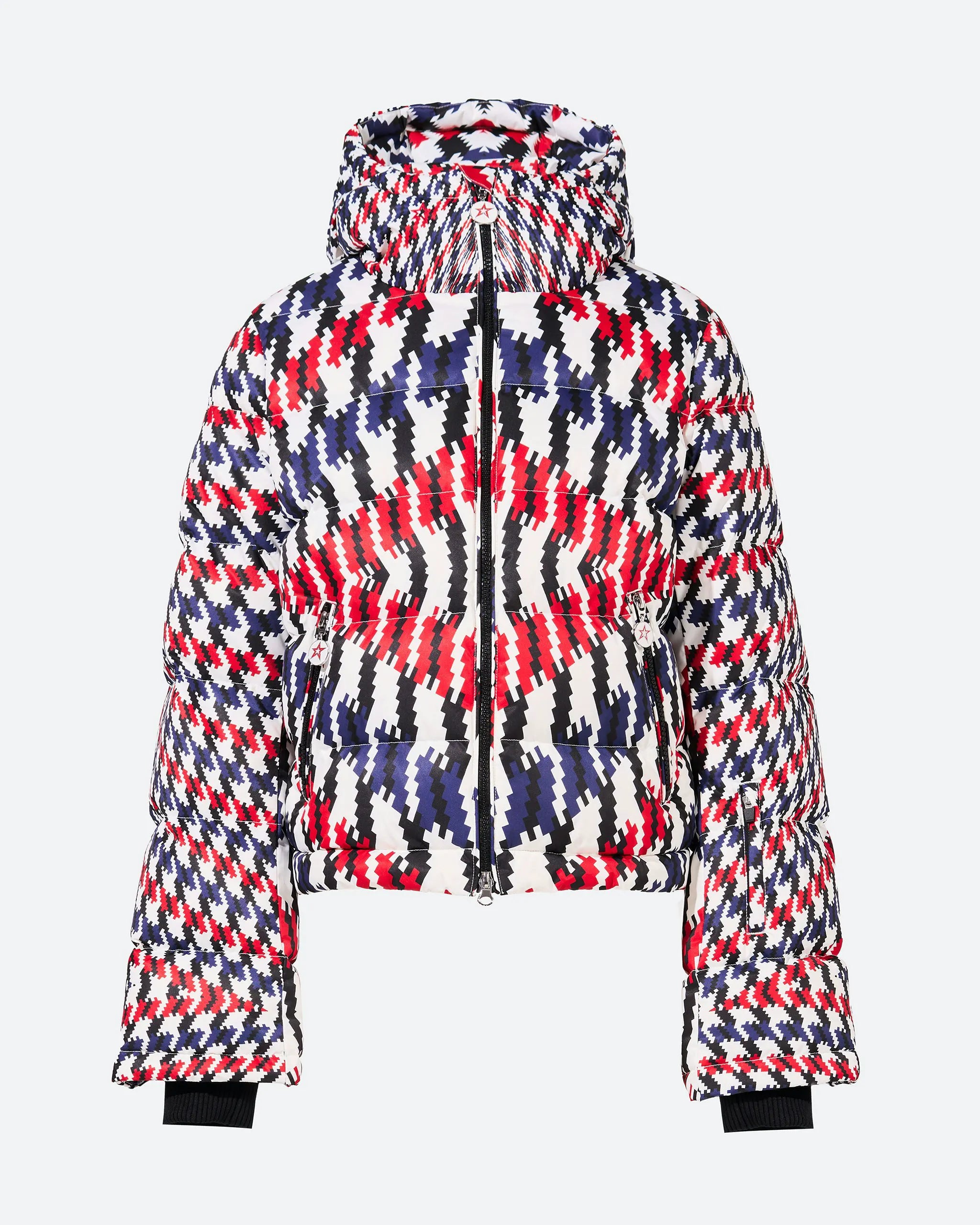 Red Twisted Houndstooth