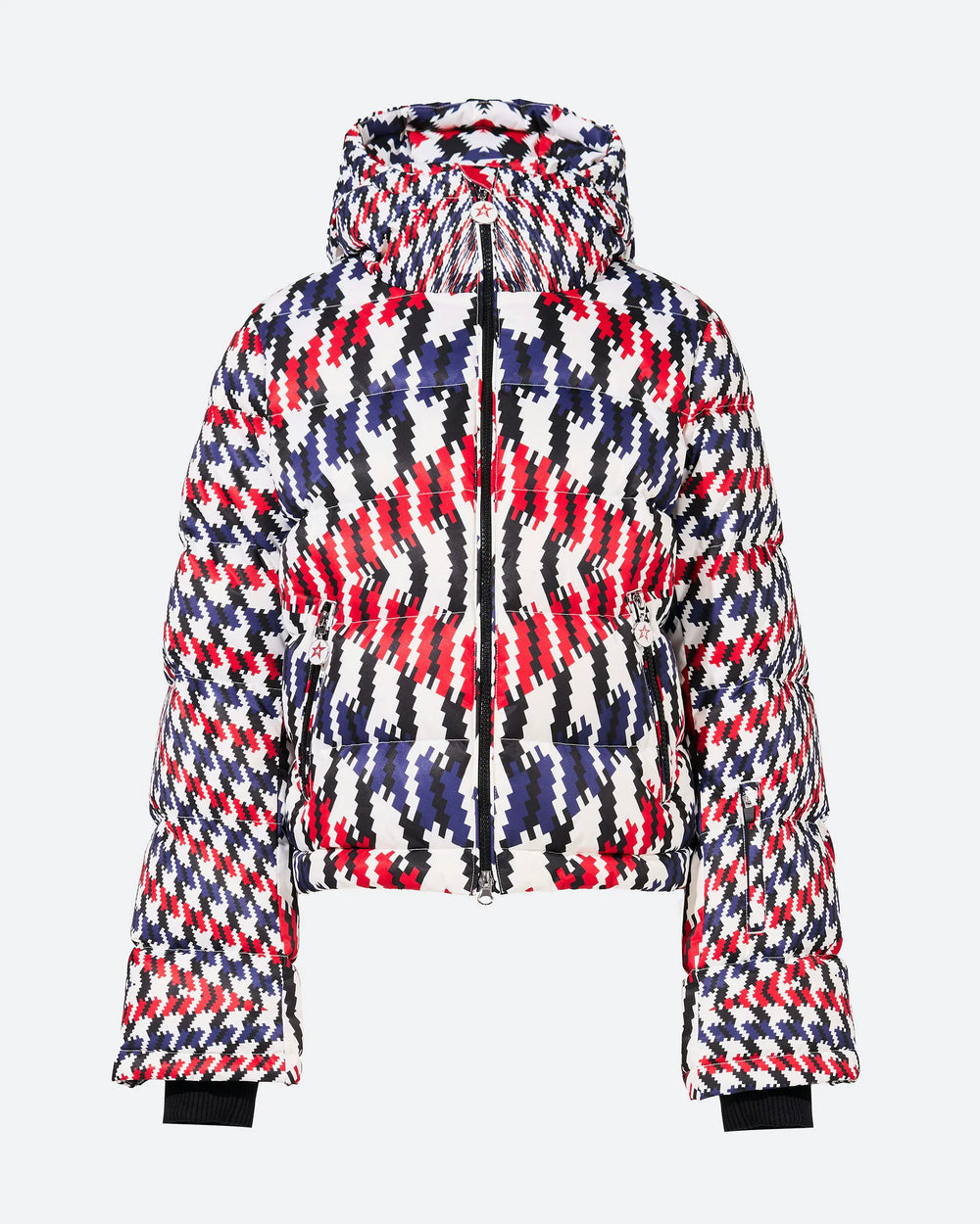 Red Twisted Houndstooth