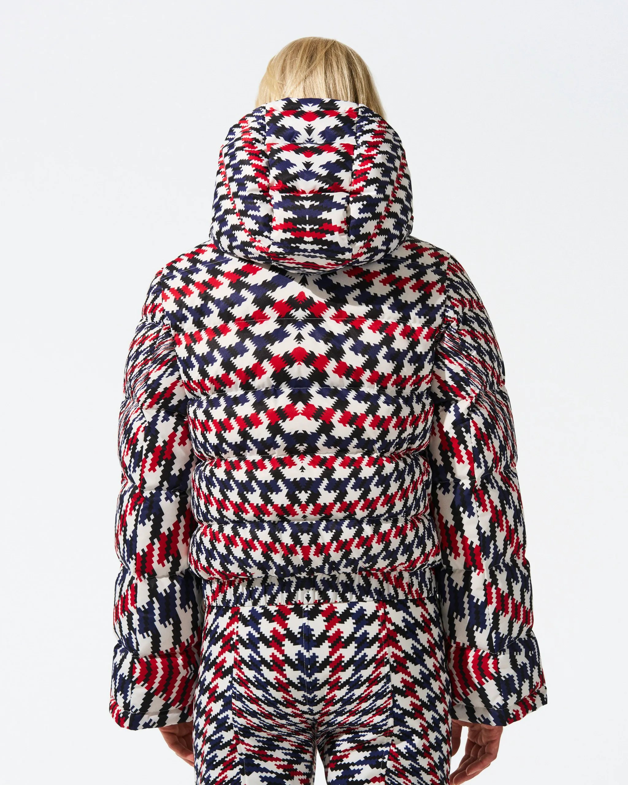 Red Twisted Houndstooth