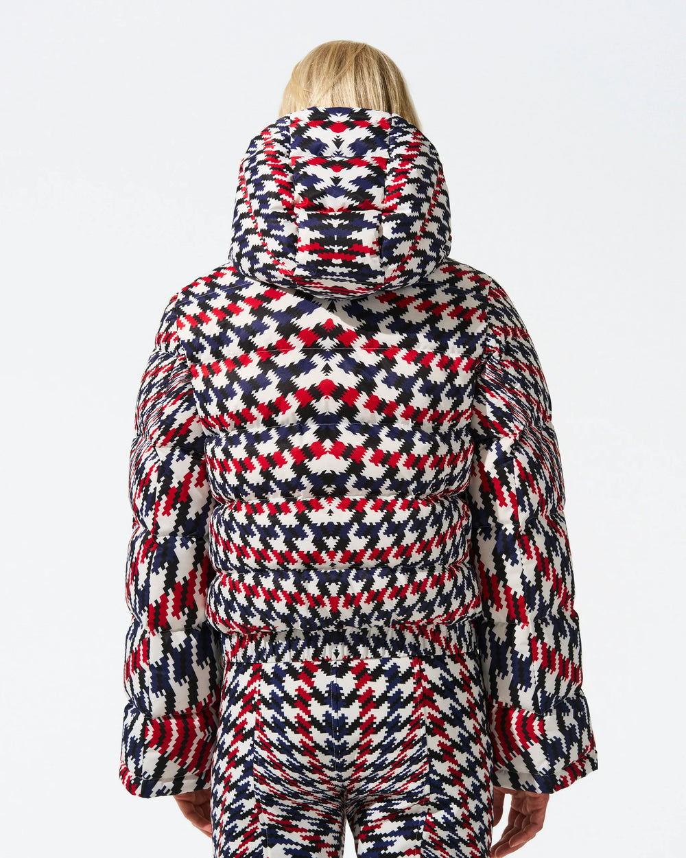 Red Twisted Houndstooth