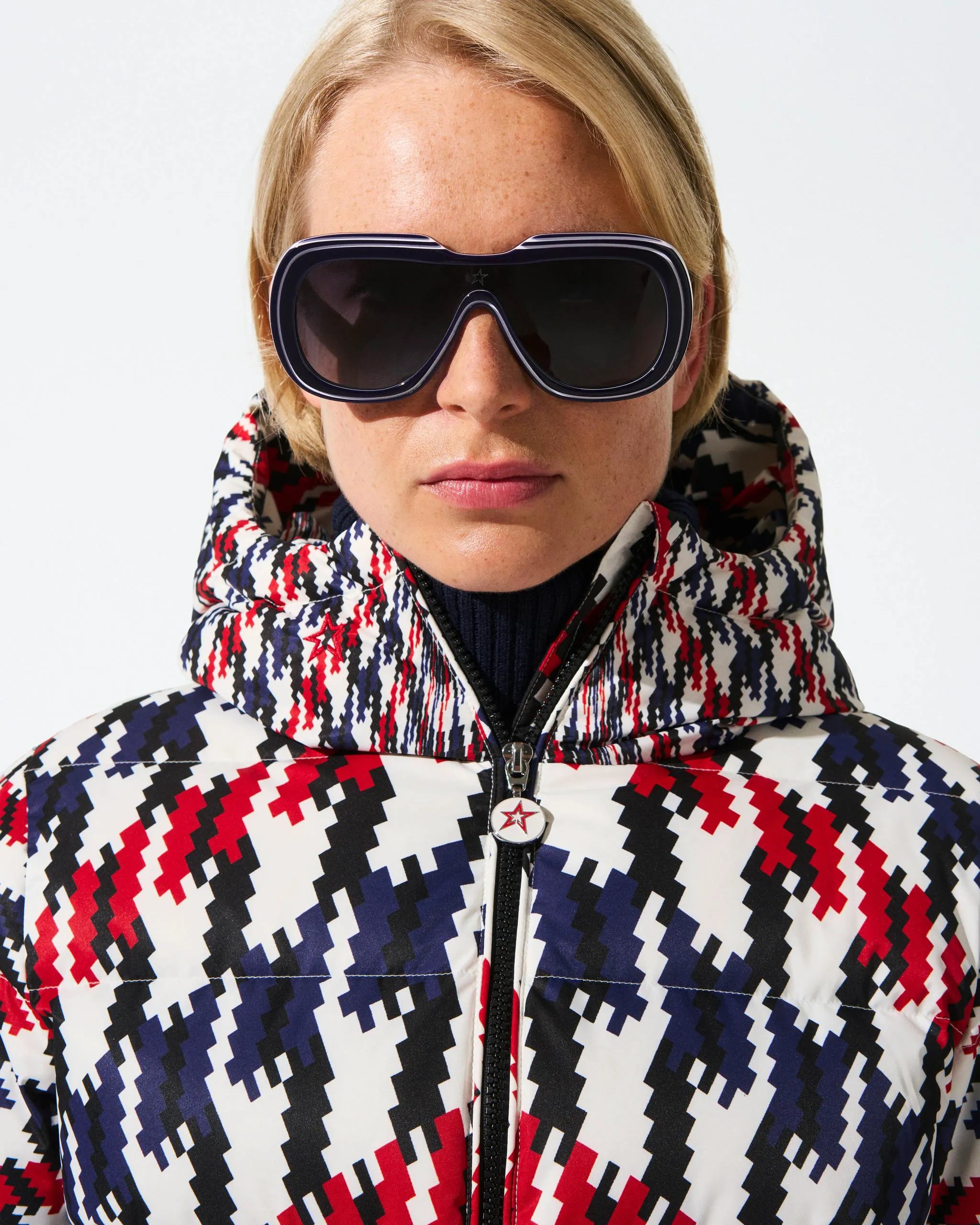 Red Twisted Houndstooth