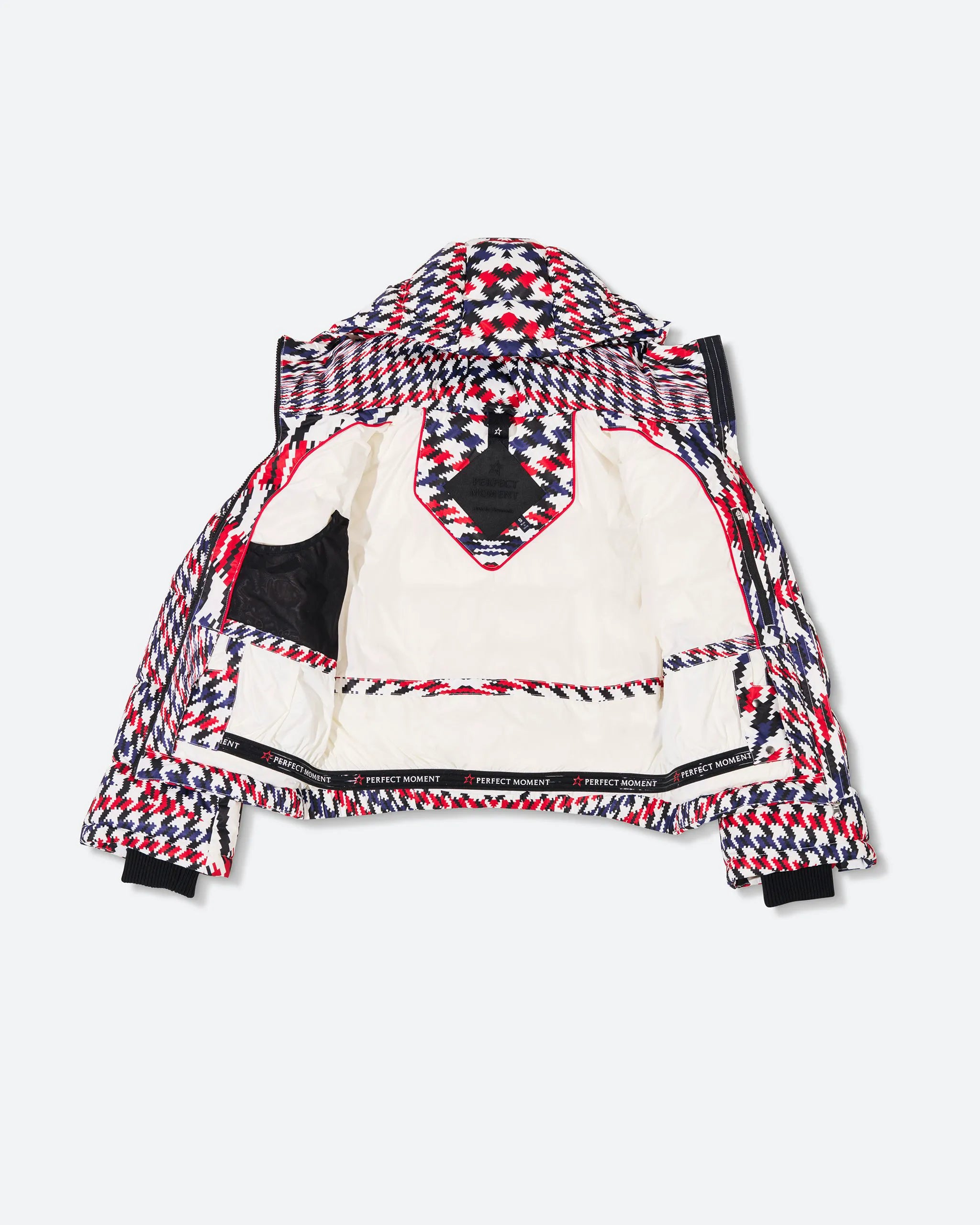 Red Twisted Houndstooth