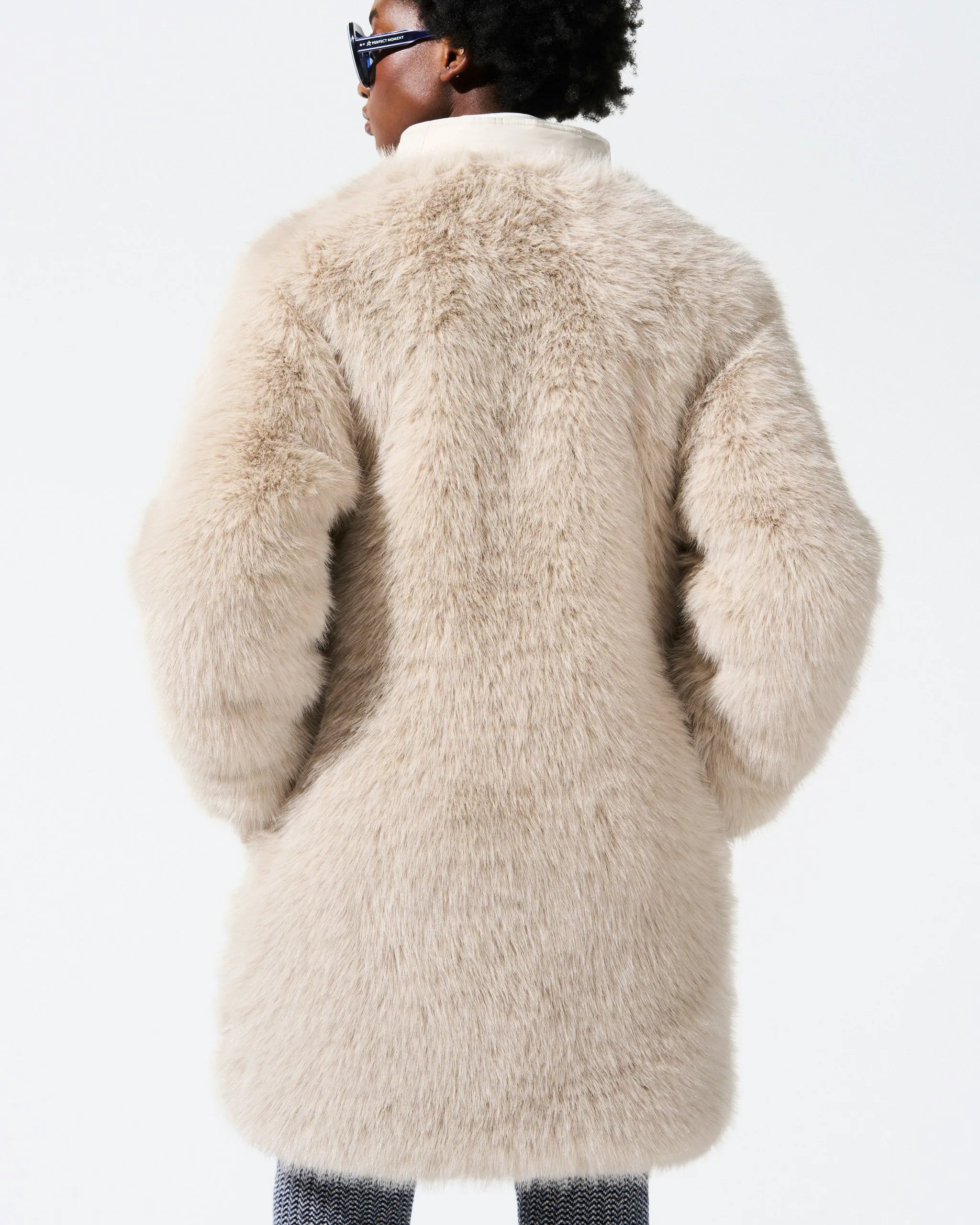 Cream Faux Fur