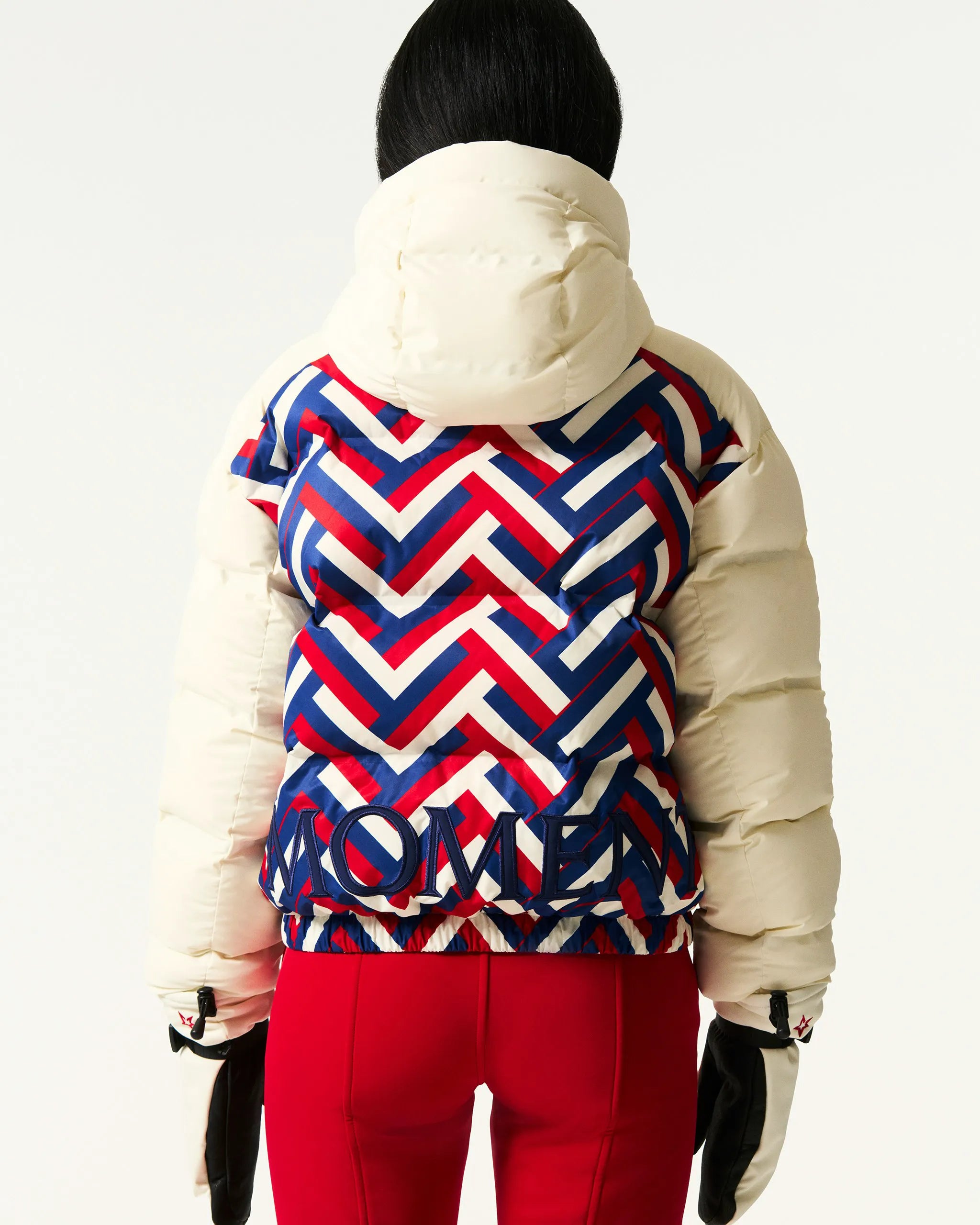 Waffle Print Red