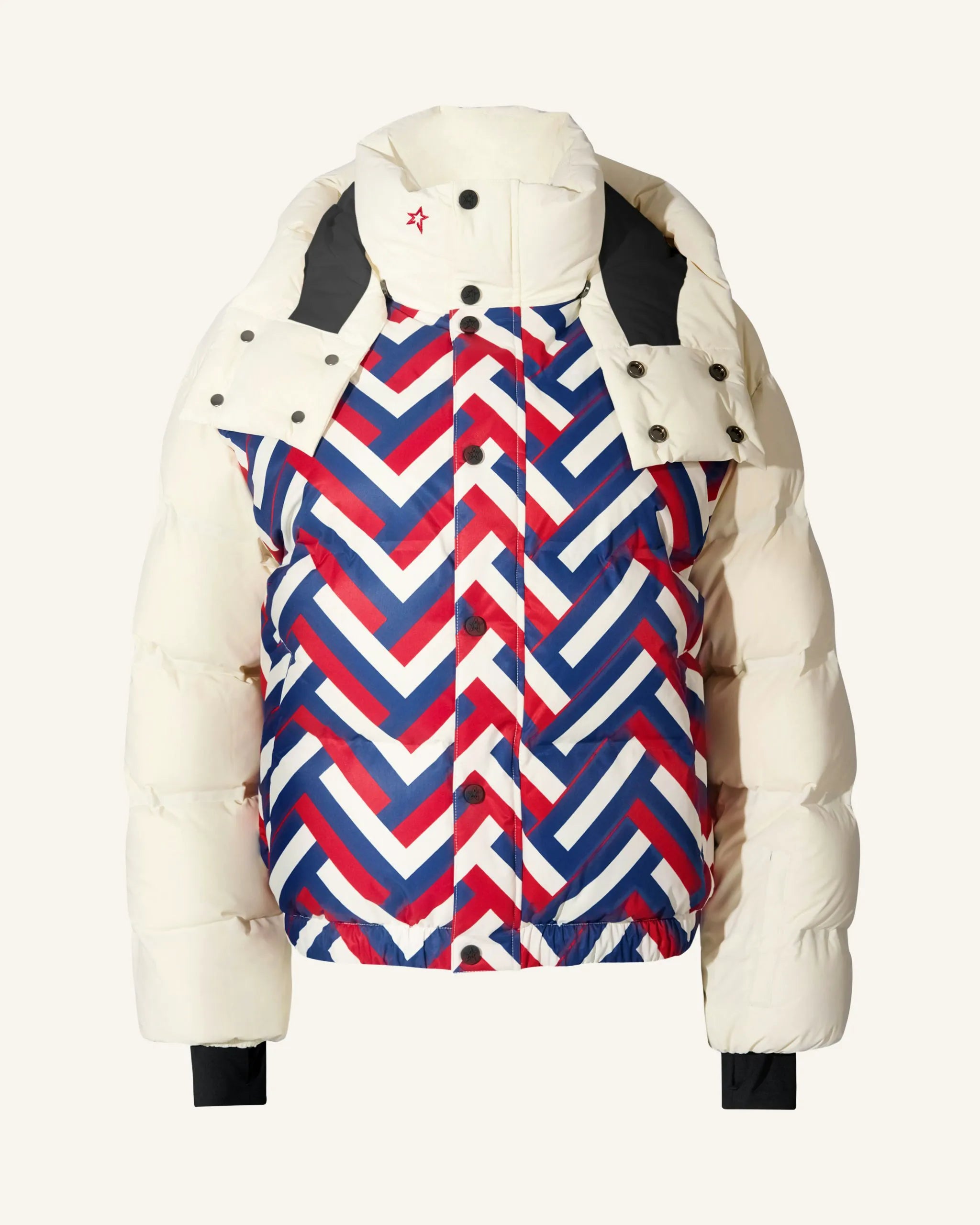 Waffle Print Red