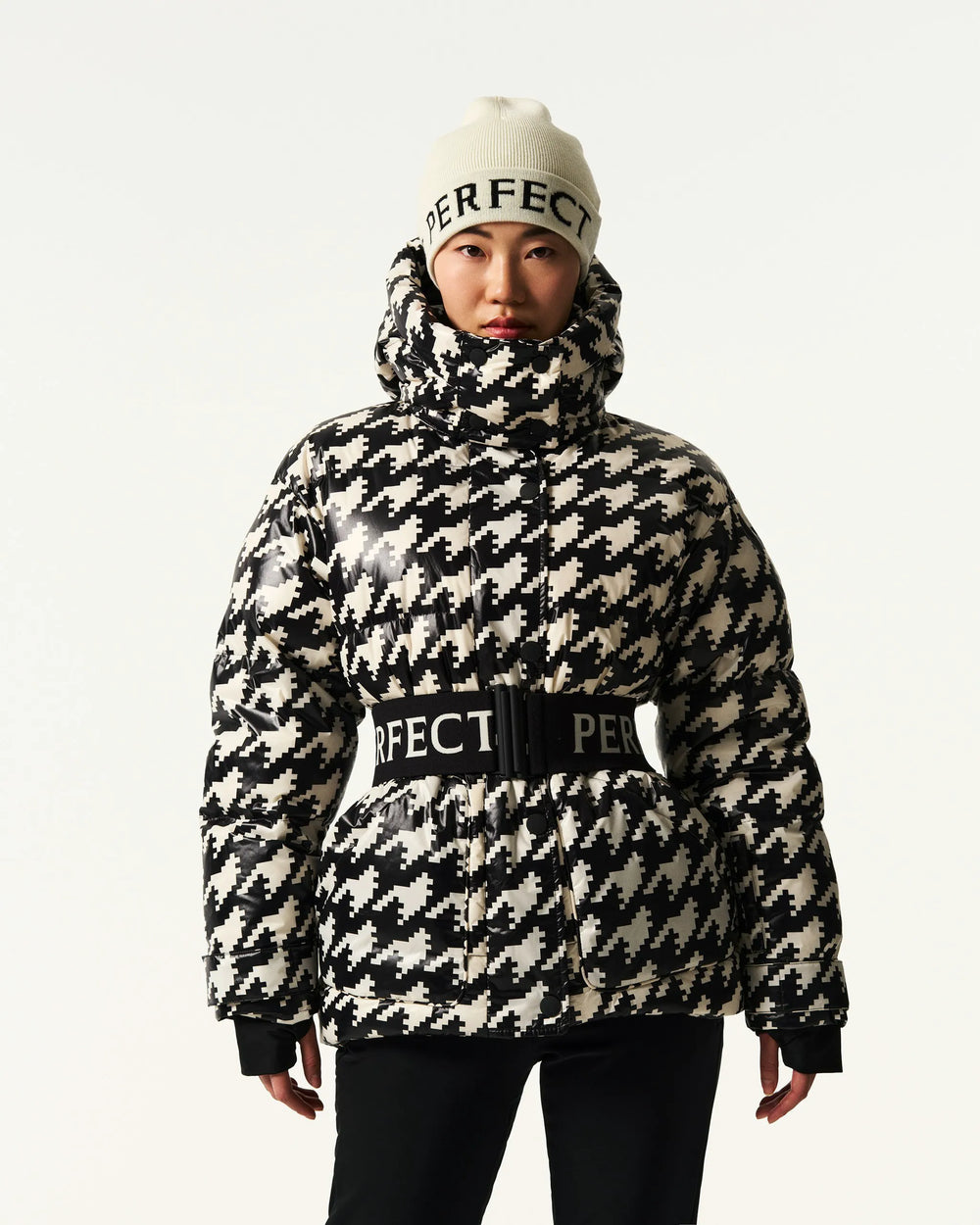 Black & White - Houndstooth Print