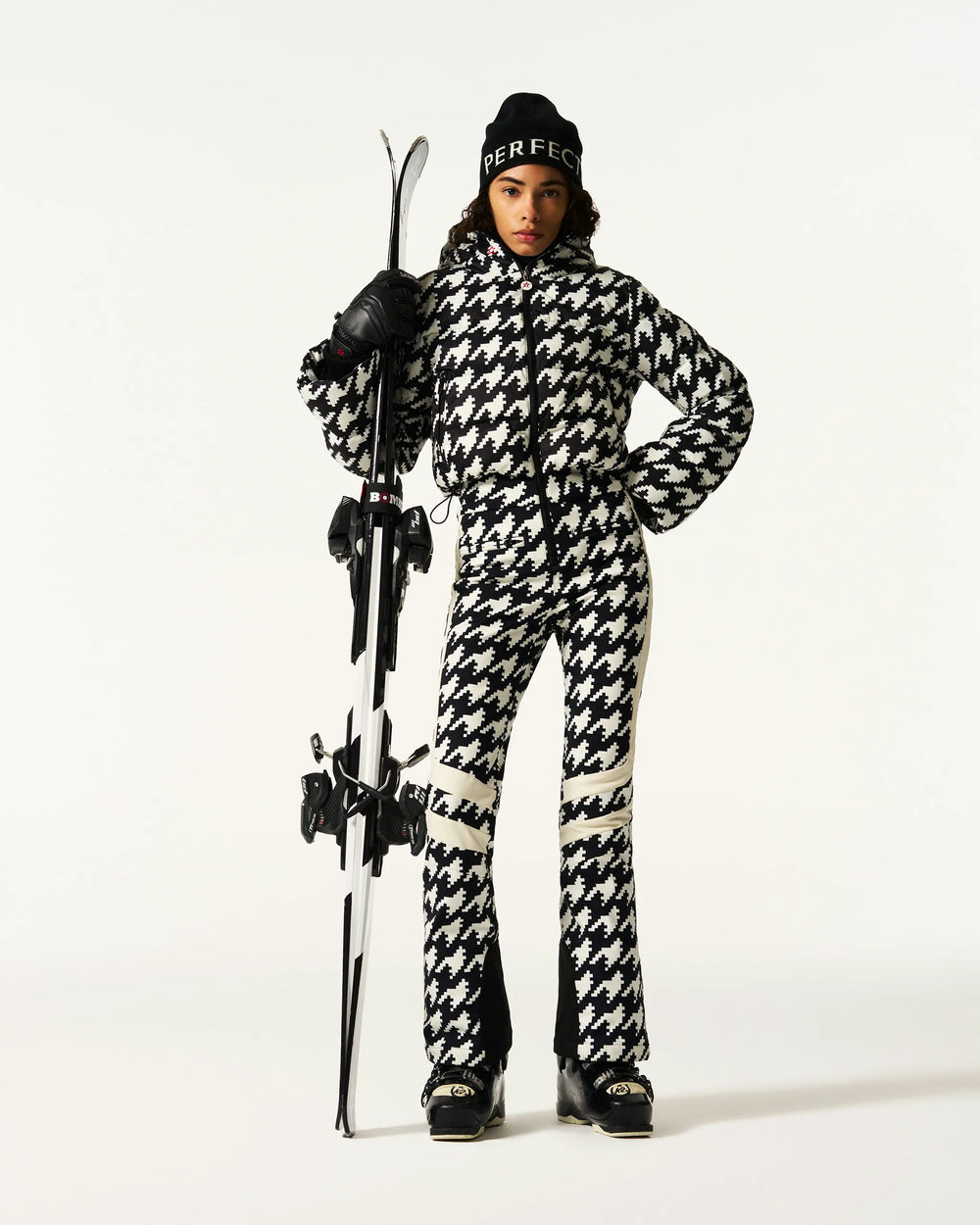 Black & White - Houndstooth Print