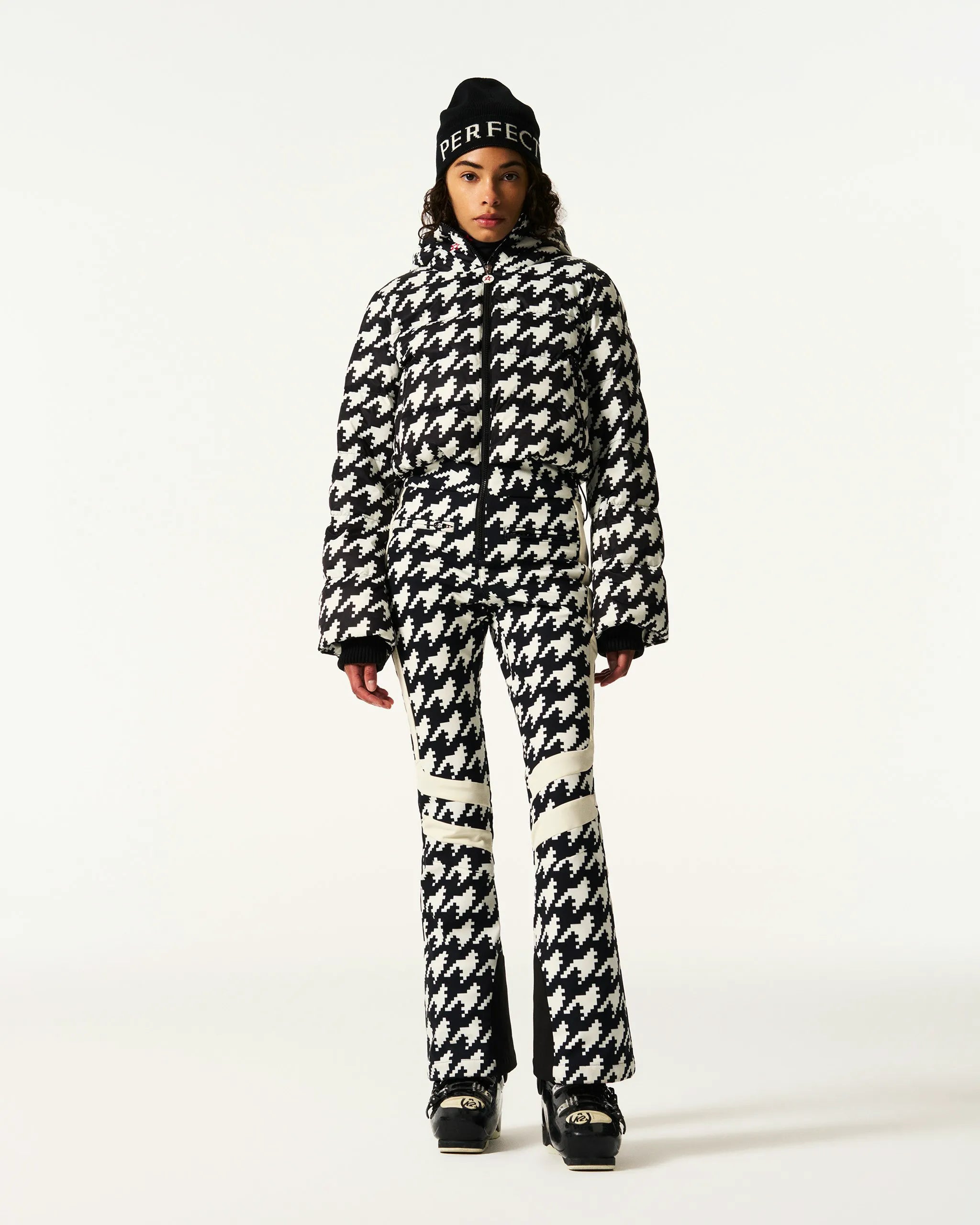 Black & White - Houndstooth Print