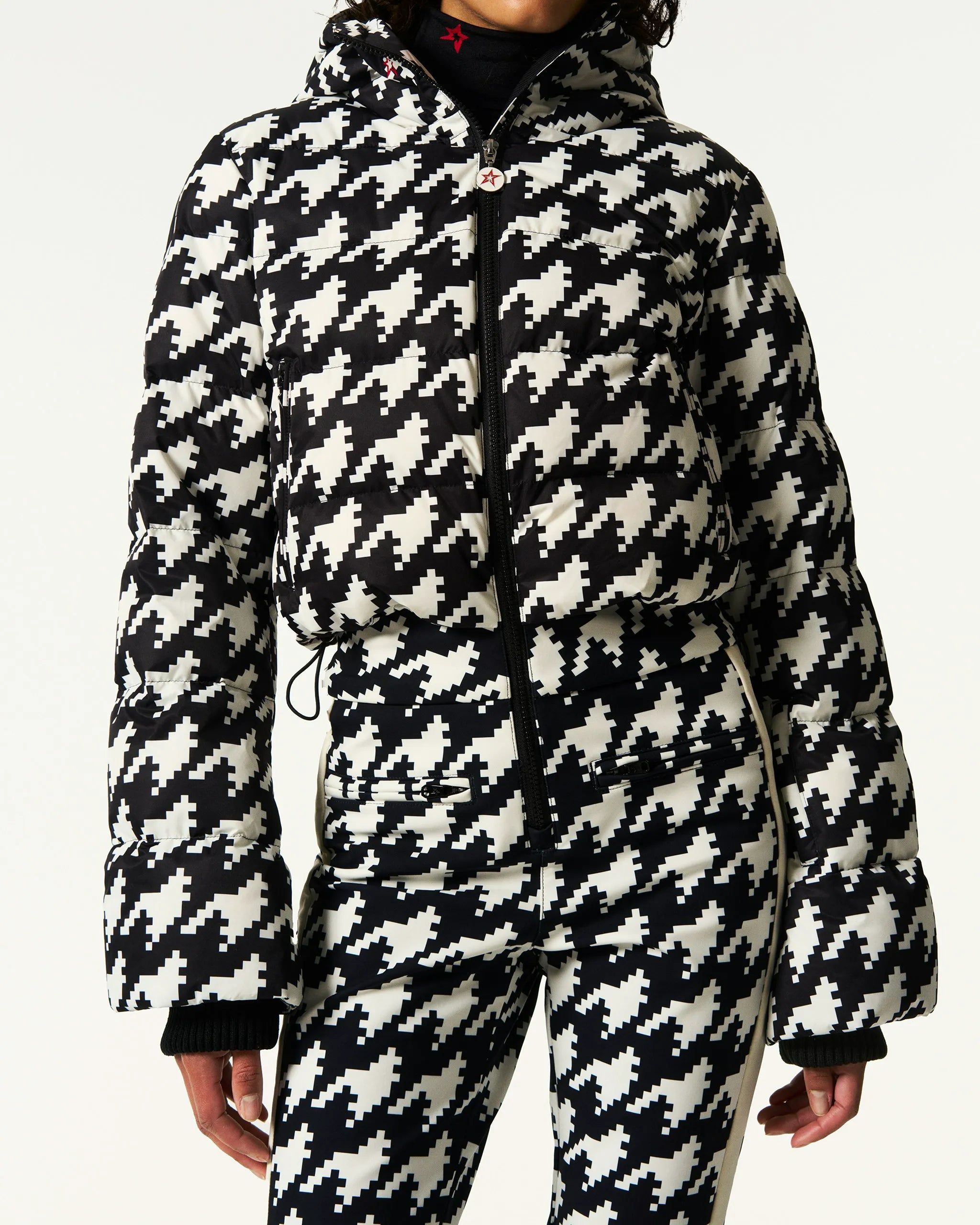 Black & White - Houndstooth Print