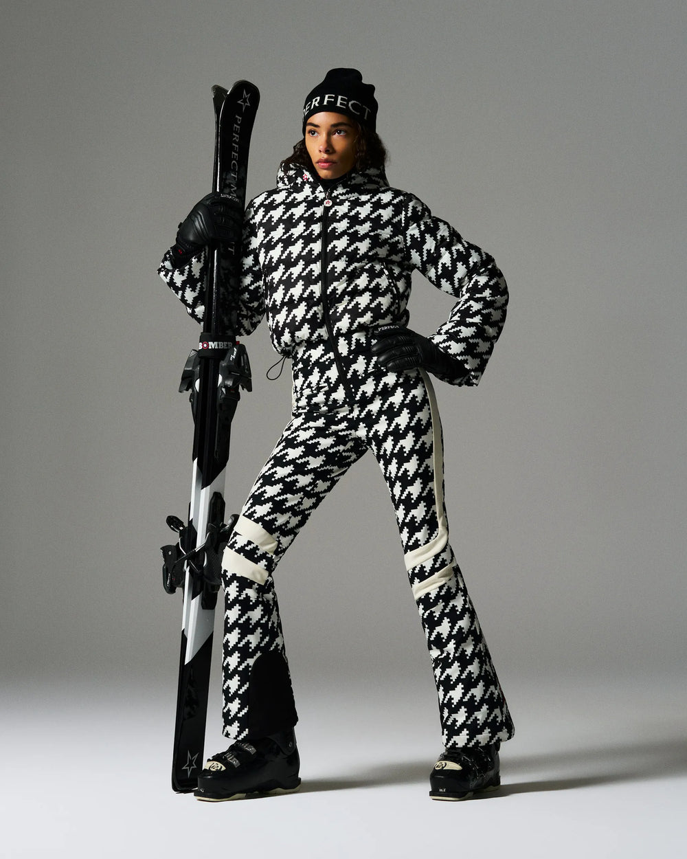 Black & White - Houndstooth Print