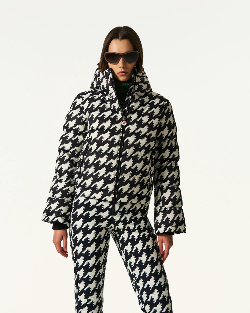 Black & White - Houndstooth Print