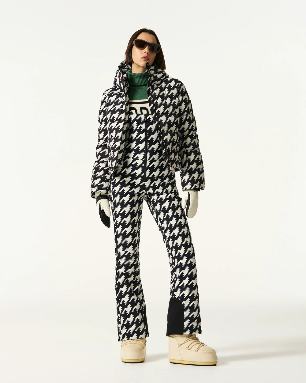Black & White - Houndstooth Print