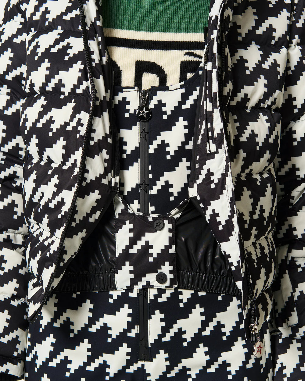 Black & White - Houndstooth Print