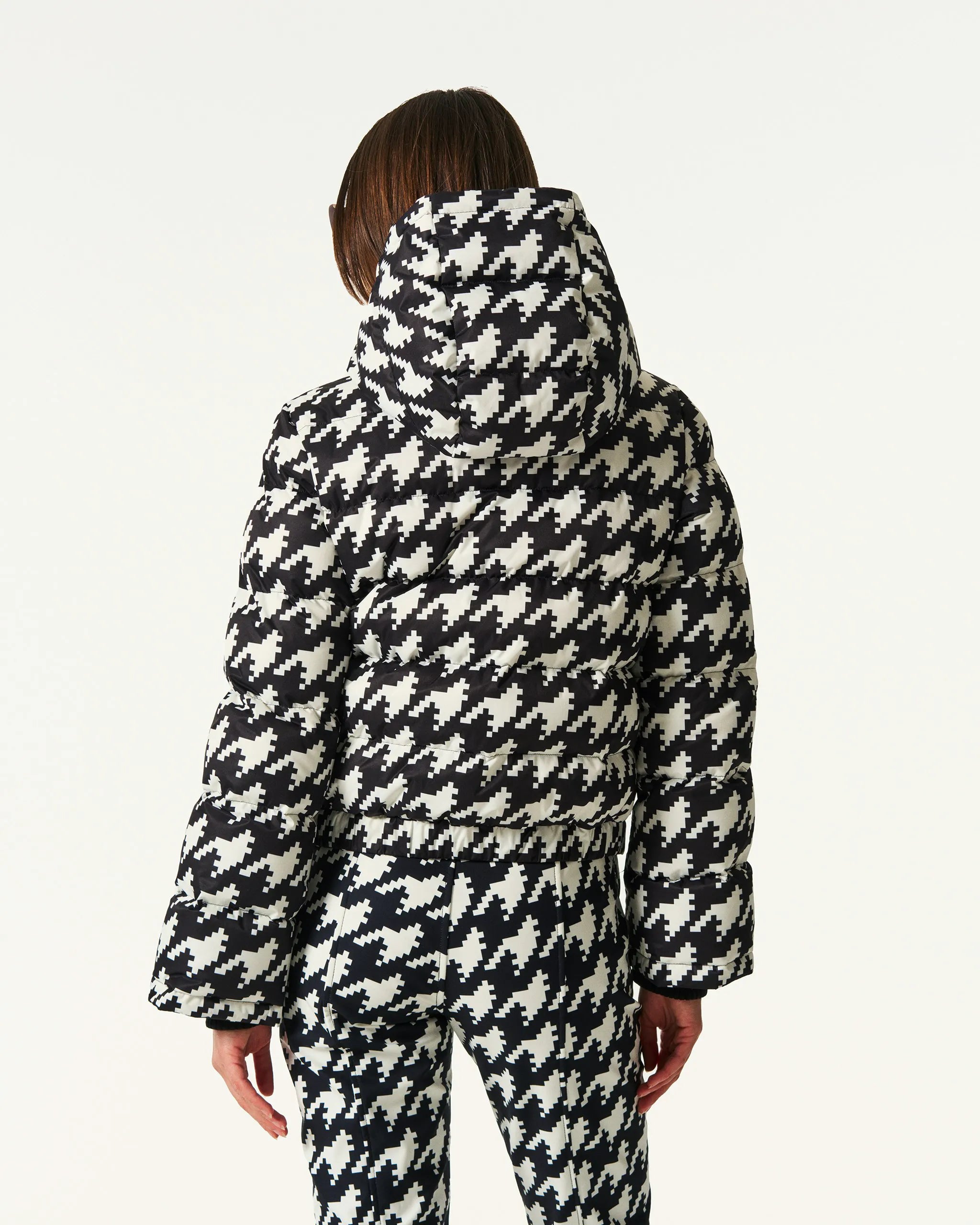 Black & White - Houndstooth Print
