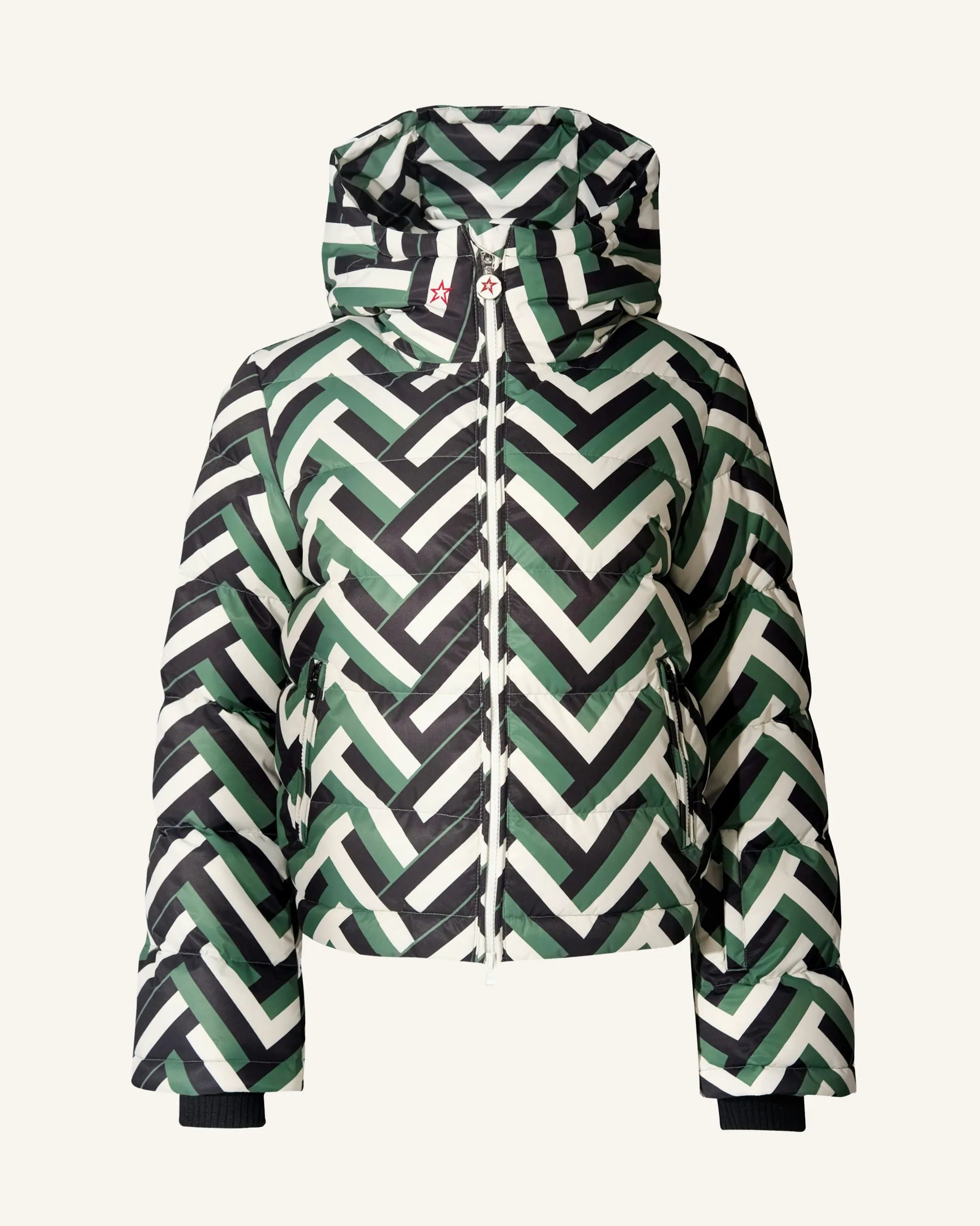 Waffle Print Green