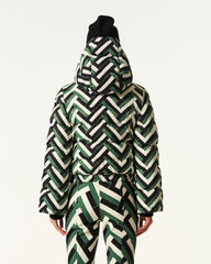 Waffle Print Green
