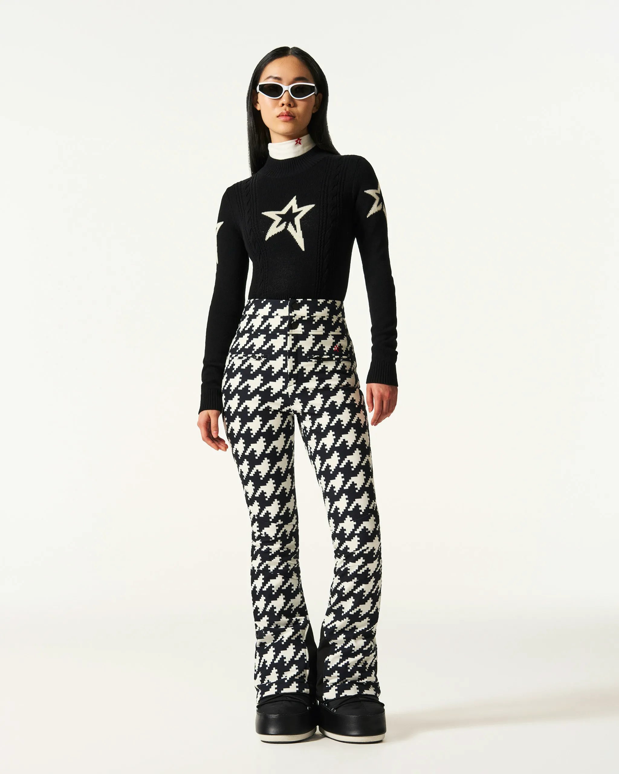 Black & White - Houndstooth Print