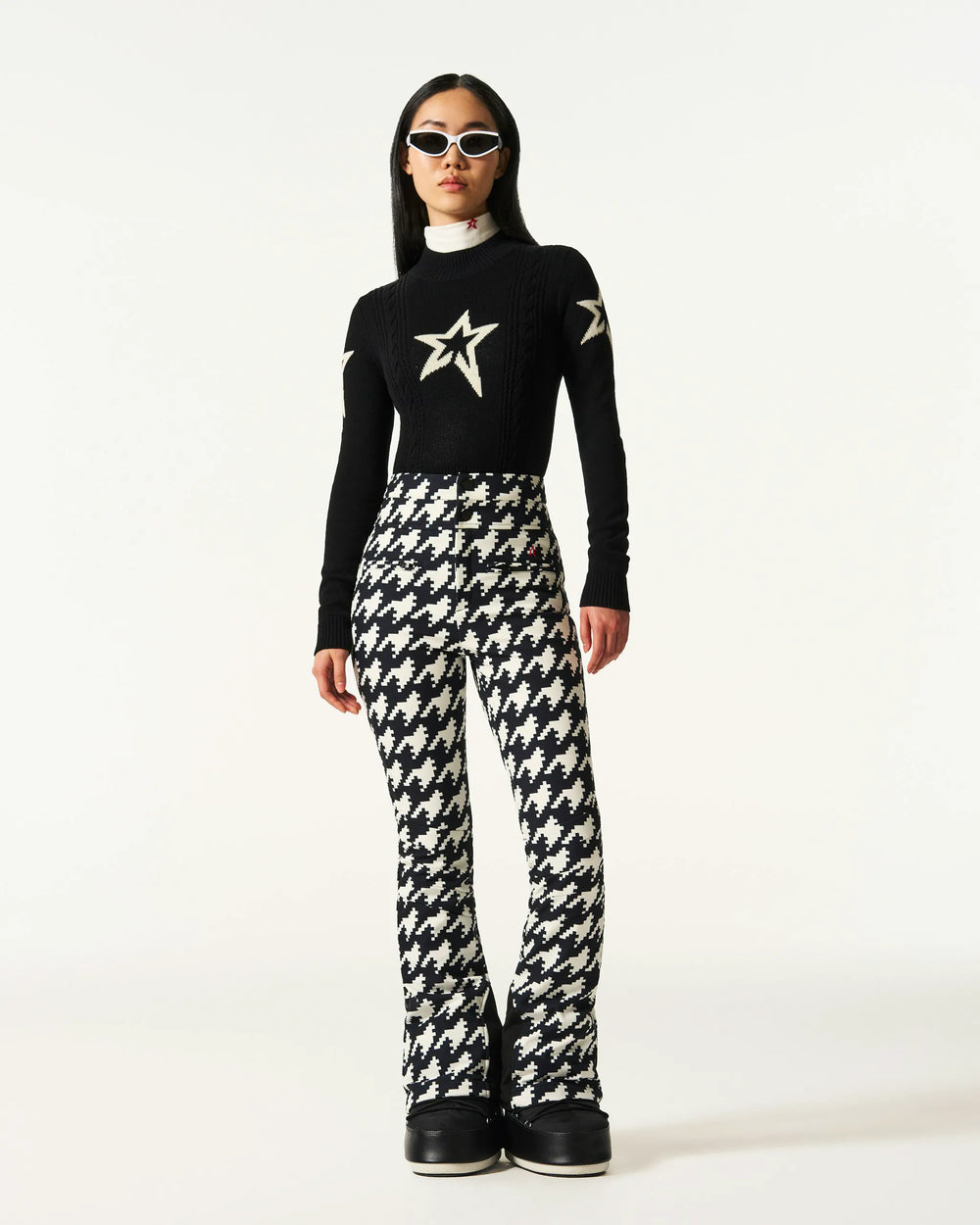 Black & White - Houndstooth Print