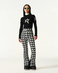 Black & White - Houndstooth Print