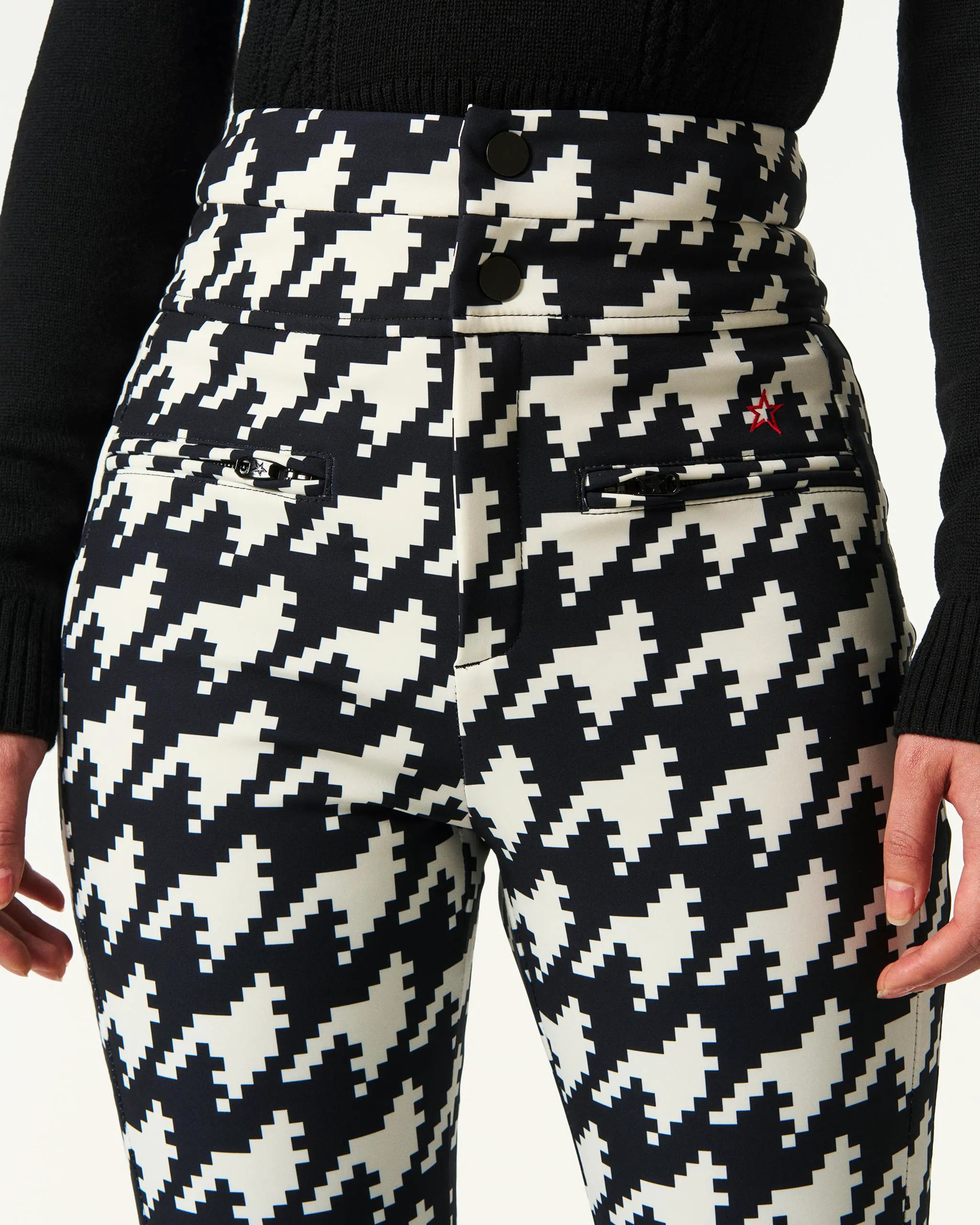 Black & White - Houndstooth Print