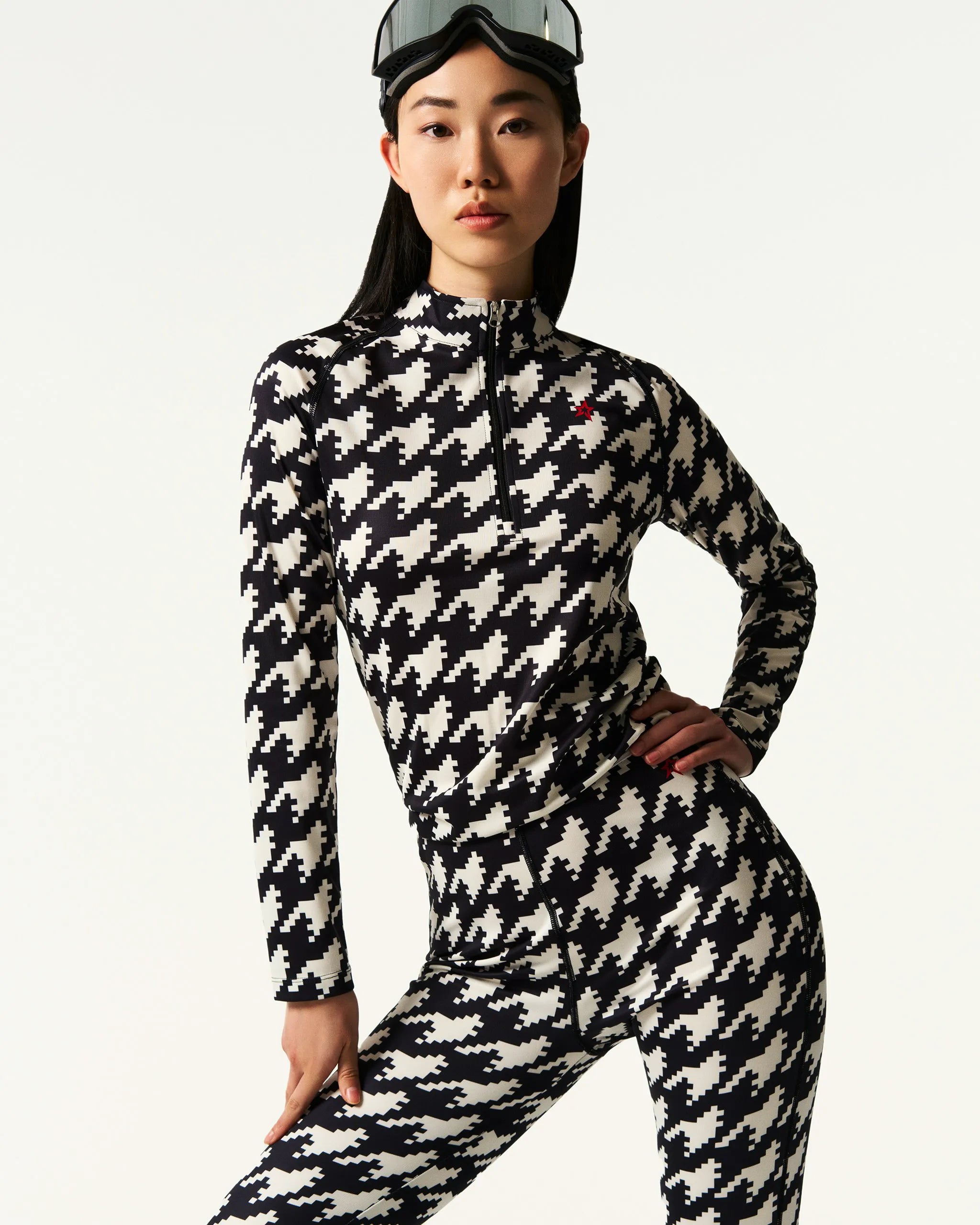 Black & White - Houndstooth Print