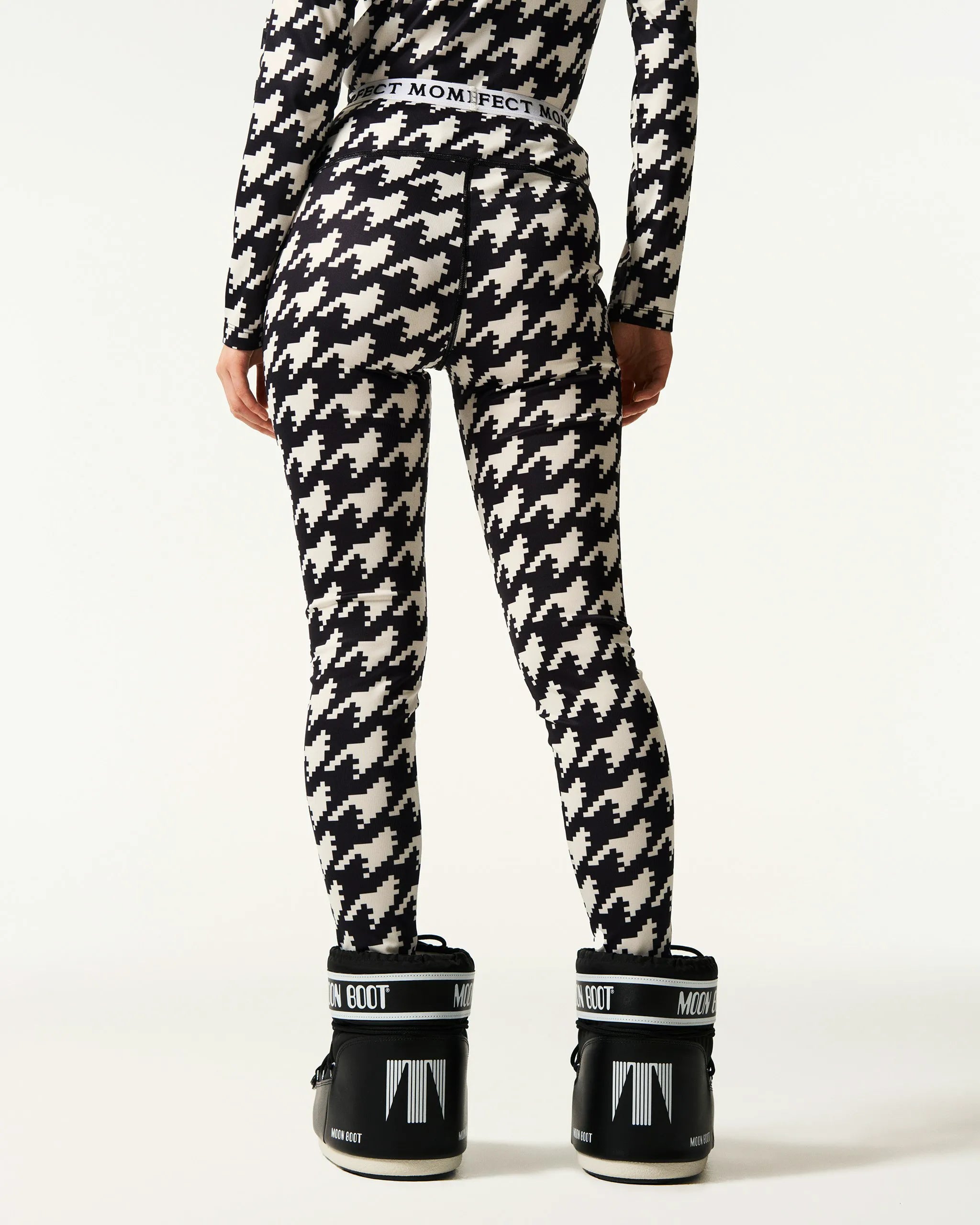 Black & White - Houndstooth Print