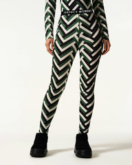 Waffle Print Green