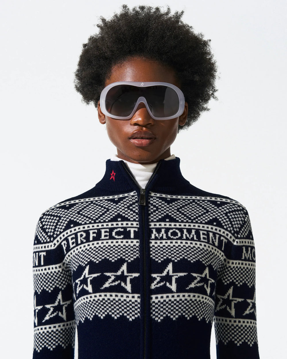Navy & White