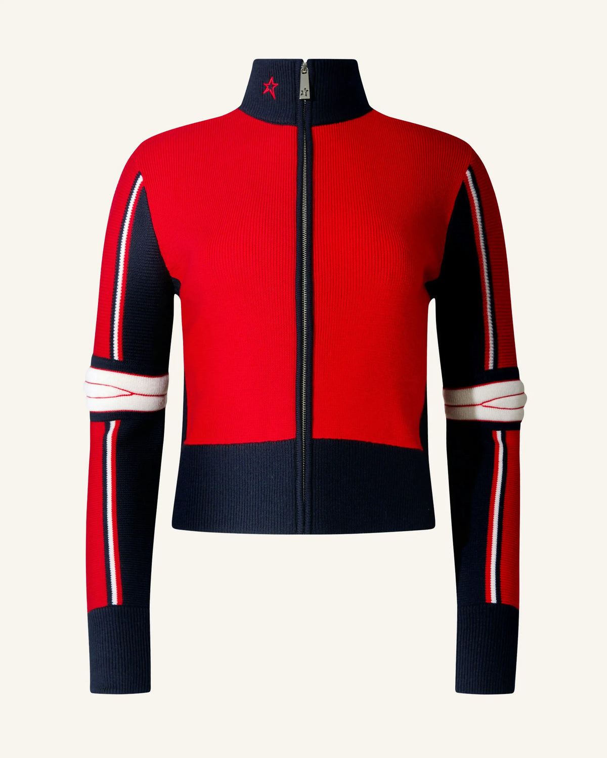 Navy, White & Red