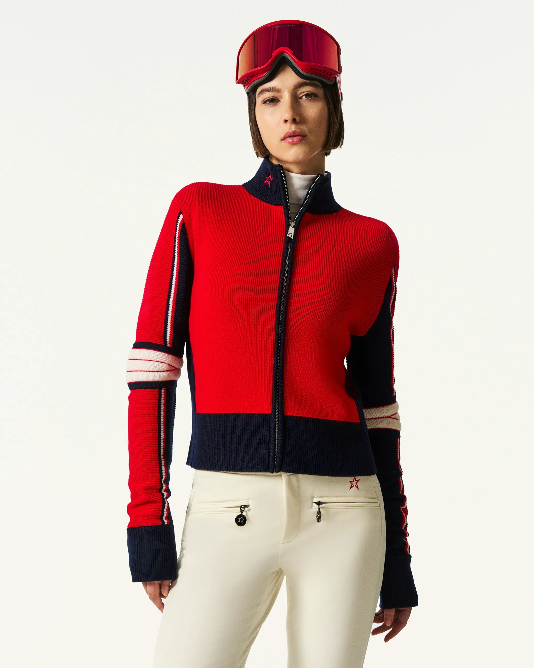 Navy, White & Red