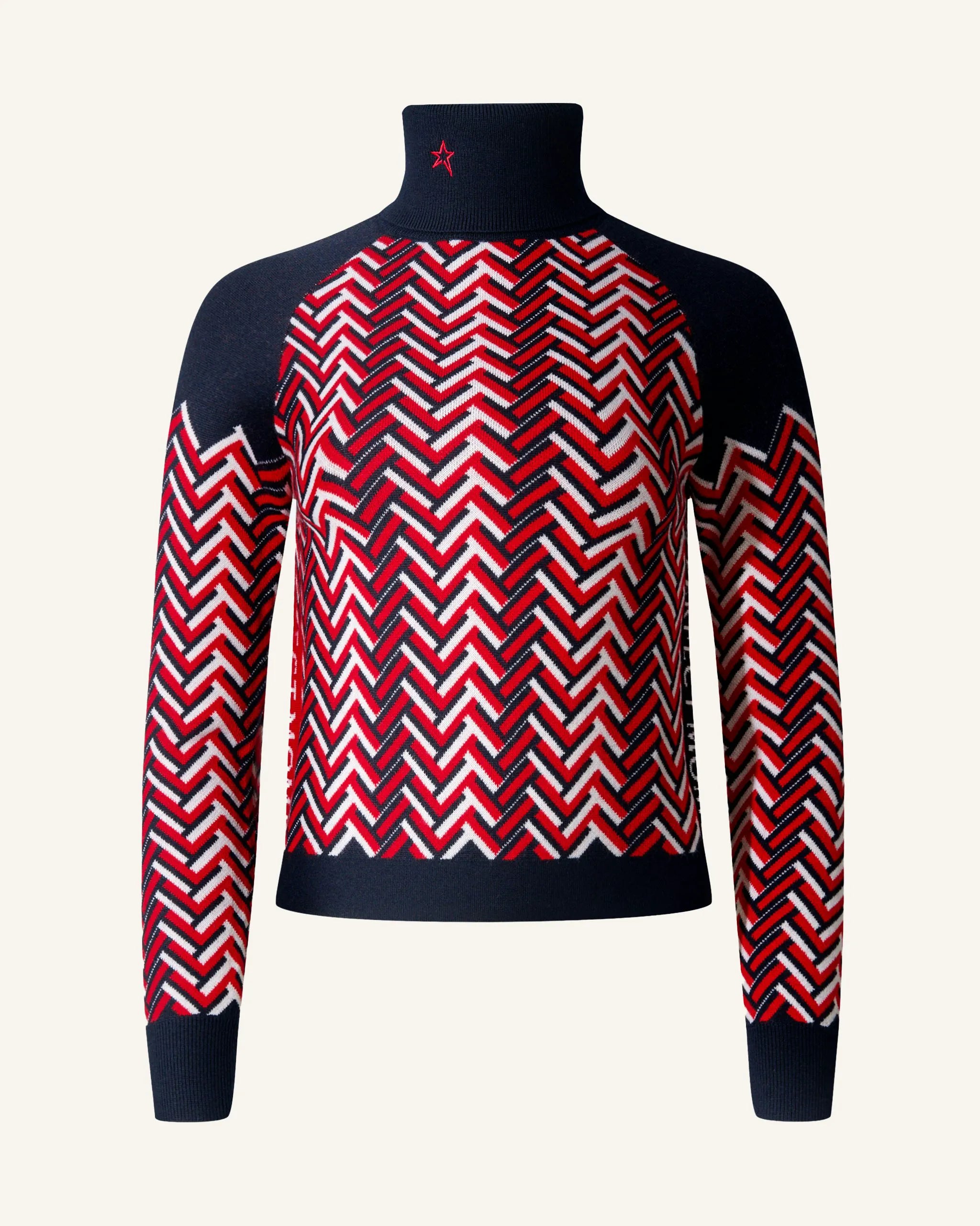 Navy, White & Red