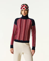 Navy, White & Red