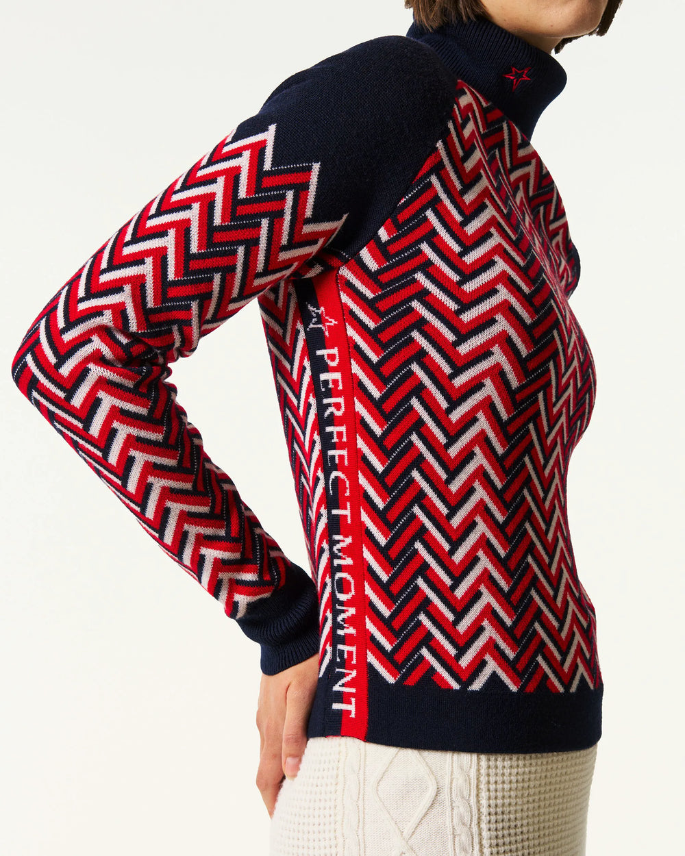 Navy, White & Red