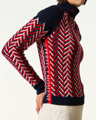Navy, White & Red