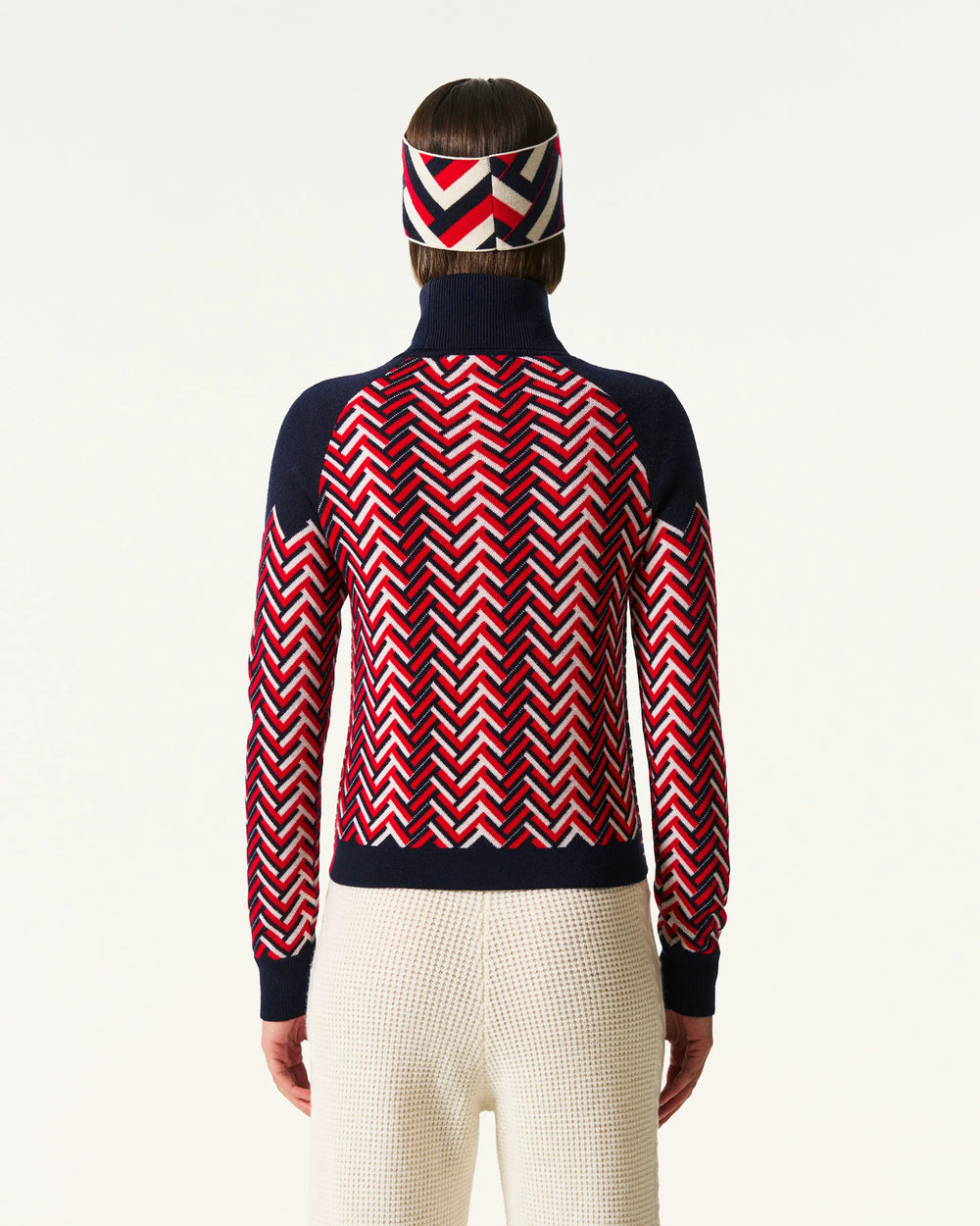 Navy, White & Red