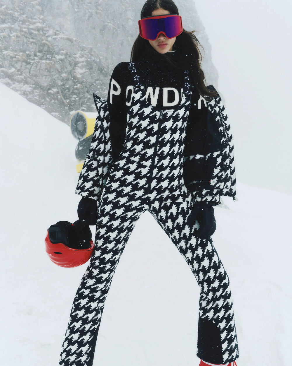 Black & White - Houndstooth Print