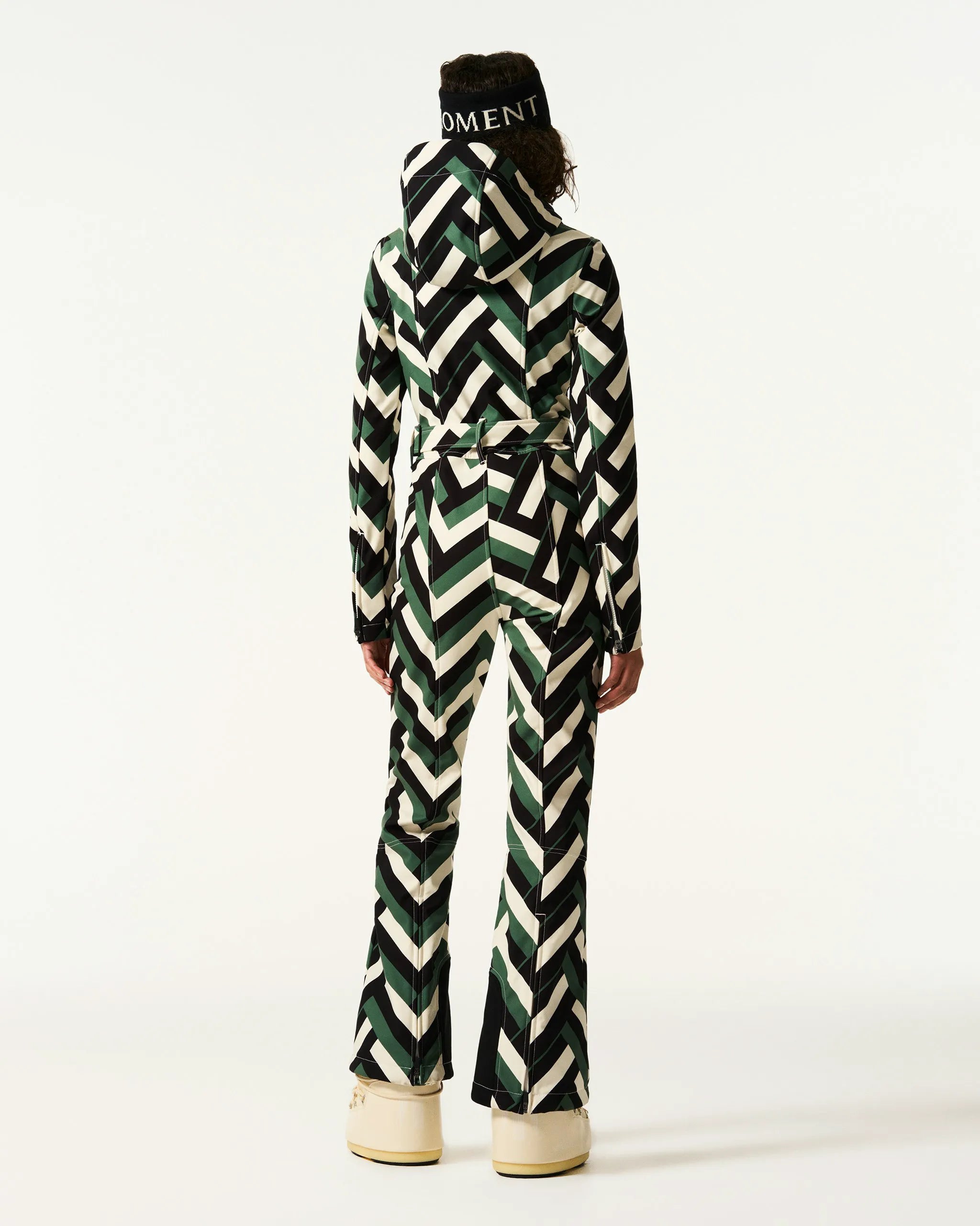 Waffle Print Green