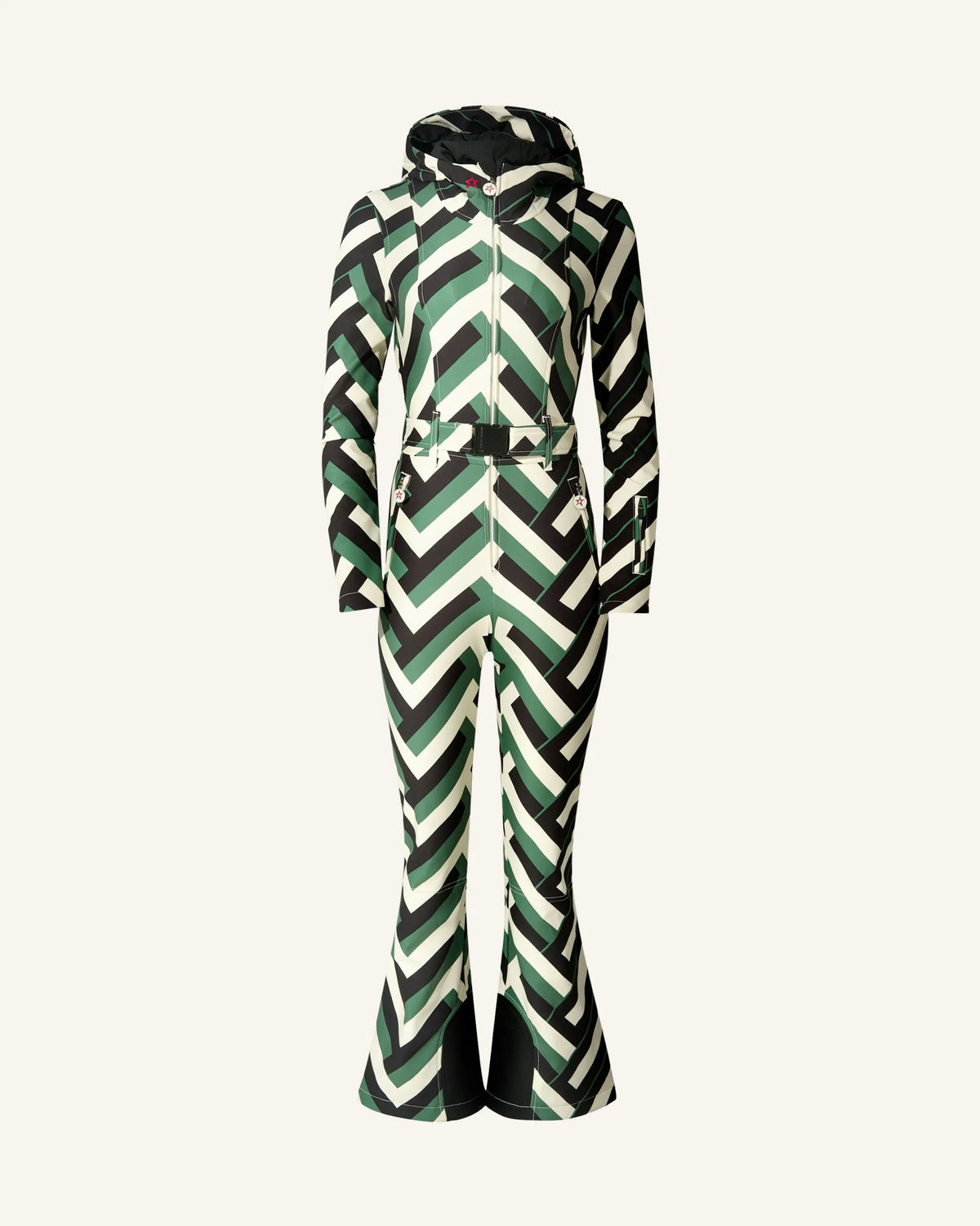 Waffle Print Green