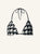 Black & White - Houndstooth Print