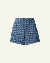 Denim Houndstooth